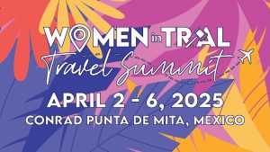 women in trial travel summit 2025 flyer